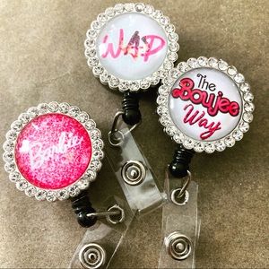 Badge holder reels